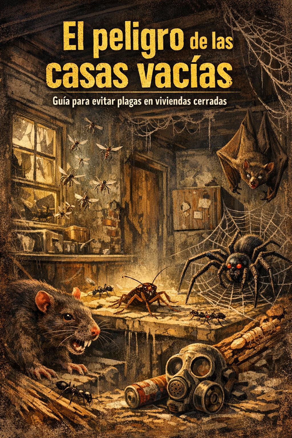 El peligro de las casas vacías: Guía para evitar plagas en viviendas cerradas
